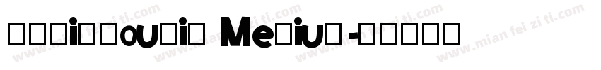 FZYiZhouTiS Medium字体转换